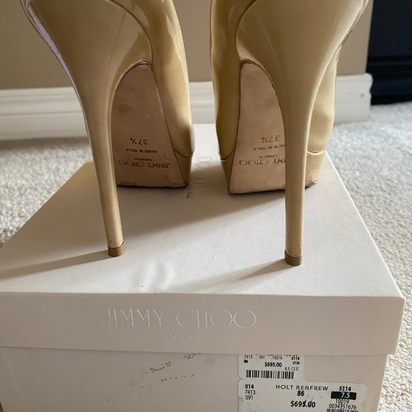 Jimmy Choo shoes size 7.5 like new - Picture 3 of 4